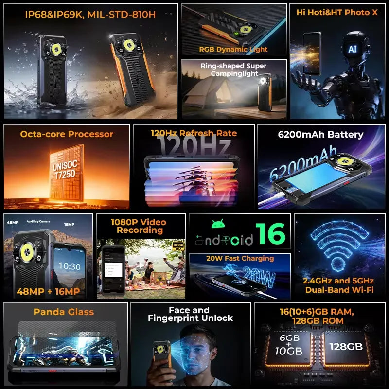 HOTWAV Cyber 17 Rugged Phone