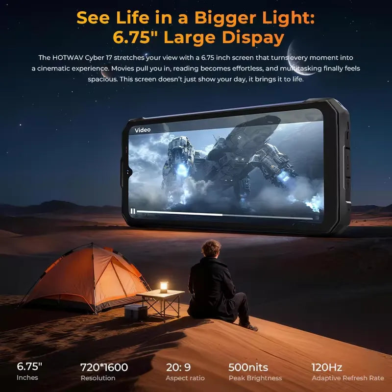 HOTWAV Cyber 17 Rugged Phone